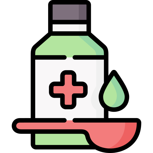 Syrup bottle icon